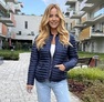 Wave kabát sötétkék – Női átmeneti kabát – Innova Fashion